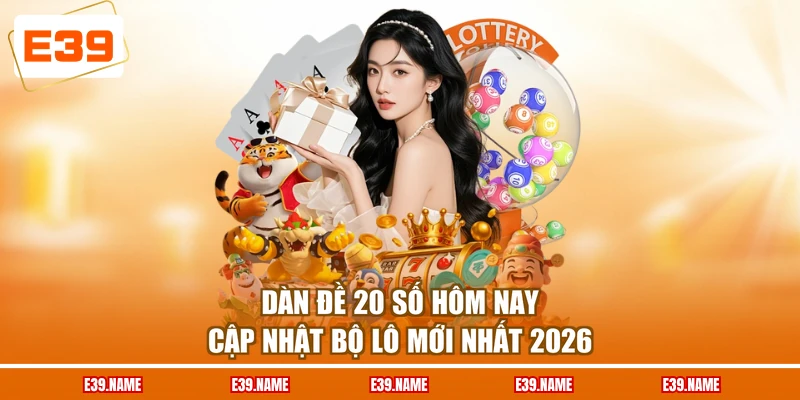 Dàn Đề 20 Số Hôm Nay | Cập Nhật Bộ Lô Mới Nhất 2026