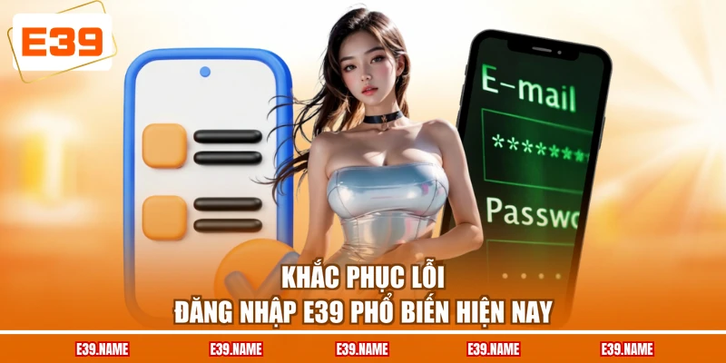 Khắc phục lỗi đăng nhập E39 phổ biến hiện nay