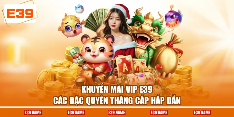Khuyến Mãi VIP E39 - Các Đặc Quyền Thăng Cấp Hấp Dẫn