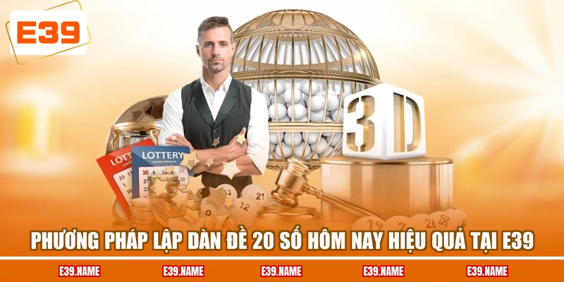 Phương pháp lập dàn đề 20 số hôm nay hiệu quả tại E39